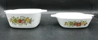 Lot of 2 Vtg Corning Spice of Life P-43-B 2 3/4 Cup & P-41-B 1 3/4 Cup *No Lids*