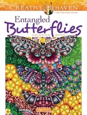 Creative Haven Entangled Butterflies Coloring Book