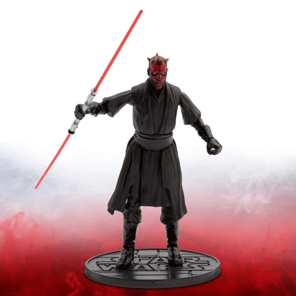 Figura de acción fundida a presión Star Wars Darth Maul Elite Series 6" juguete Disney regalo Foto 3 de 4