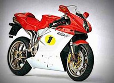 Insegna in metallo A4 MV Agusta F4 1000 Ago 05