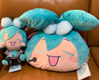特撮 Hatsune Miku& cinnamon roll Sanrio Set Hatsune Miku X Cinnamoroll Plush Doll Mascot set sanrio FuRyu 15cm
