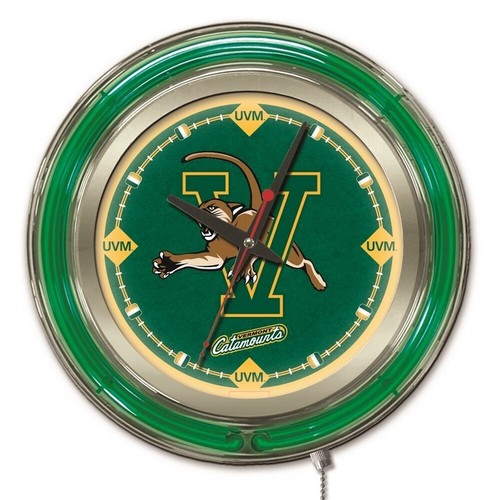 NCAA - Anillo doble de neón de Vermont, logotipo reloj logotipo equipo universitario logotipo - Imagen 8 de 9