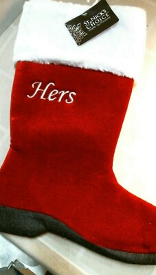 St. Nick's WDG15 Christmas ''HERS'' Stocking, FREE SHIPPING