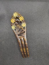 Vintage Antique Tortoise  Mantilla  Comb