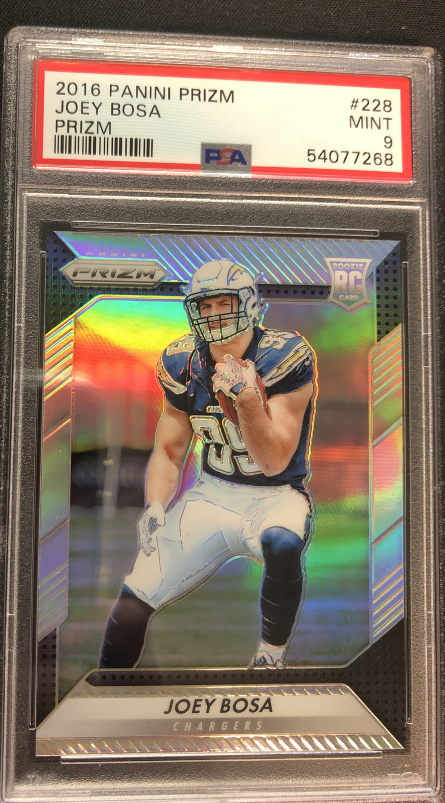 2016 Panini Prizm Joey Bosa RC Silver Prizm Freshly Graded PSA-9 ENN Coins