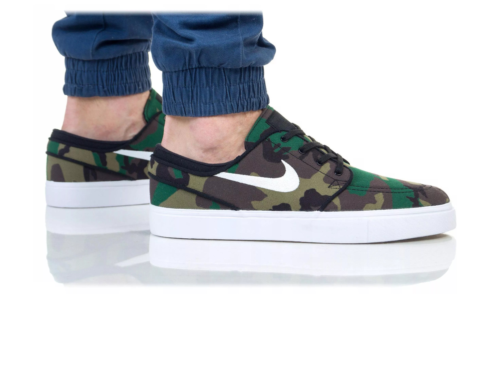 Nike SB Zoom Stefan Janoski Canvas Trainers - Camo - Size UK 7.5 (EU 42) US 8.5