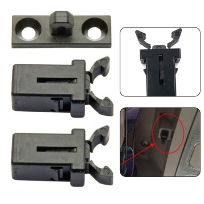 2 Pcs/Set Car Sunglasses Holder Overhead Console Latch High Quality