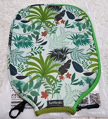 Sunnordic Pickle-ball Essentials Green-White Pickleball Cover NWT!