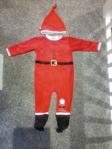 mothercare santa outfit