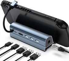 6in1 Docking Station Steam Deck Dock USB C 3....