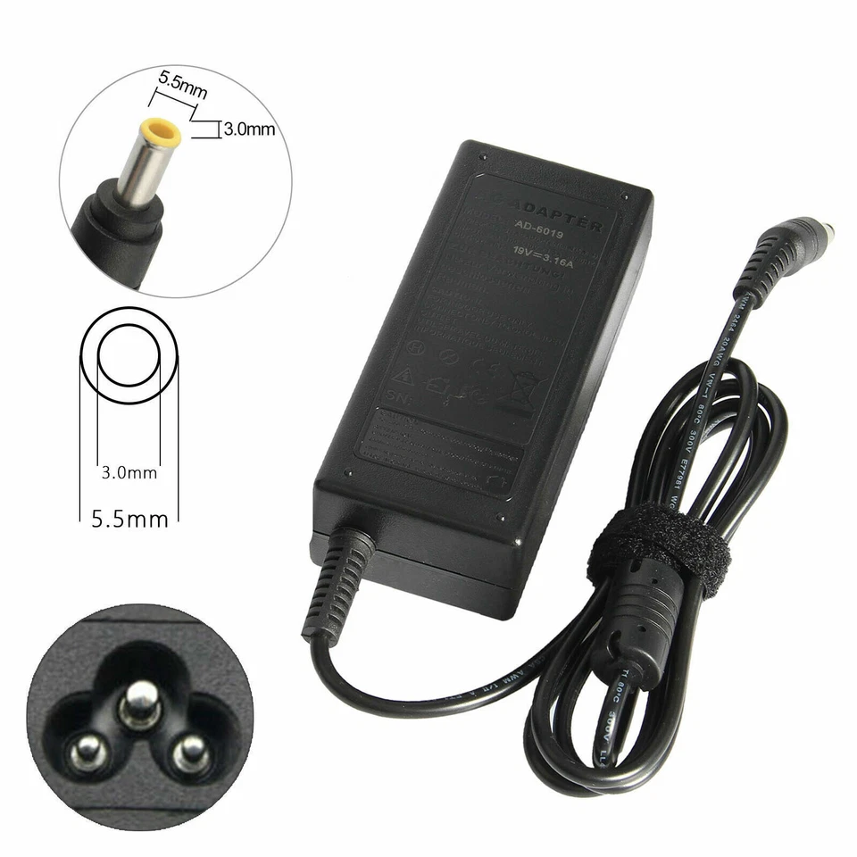 Netzteil Ladegerät für SAMSUNG NC10 N110 NP-N110 NP-N130 Q330 R540 RV510 RV511 - Bild 4 von 4