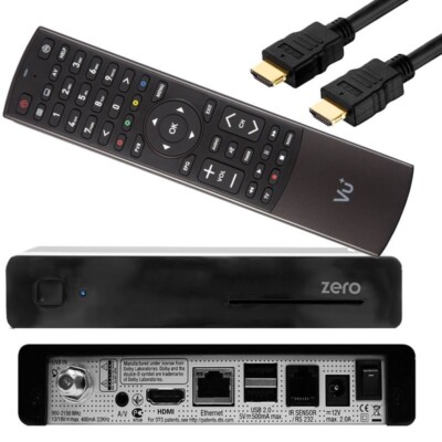 VU+ ZERO 1x DVB-S2 Linux Receiver Full HD 1080p (black)