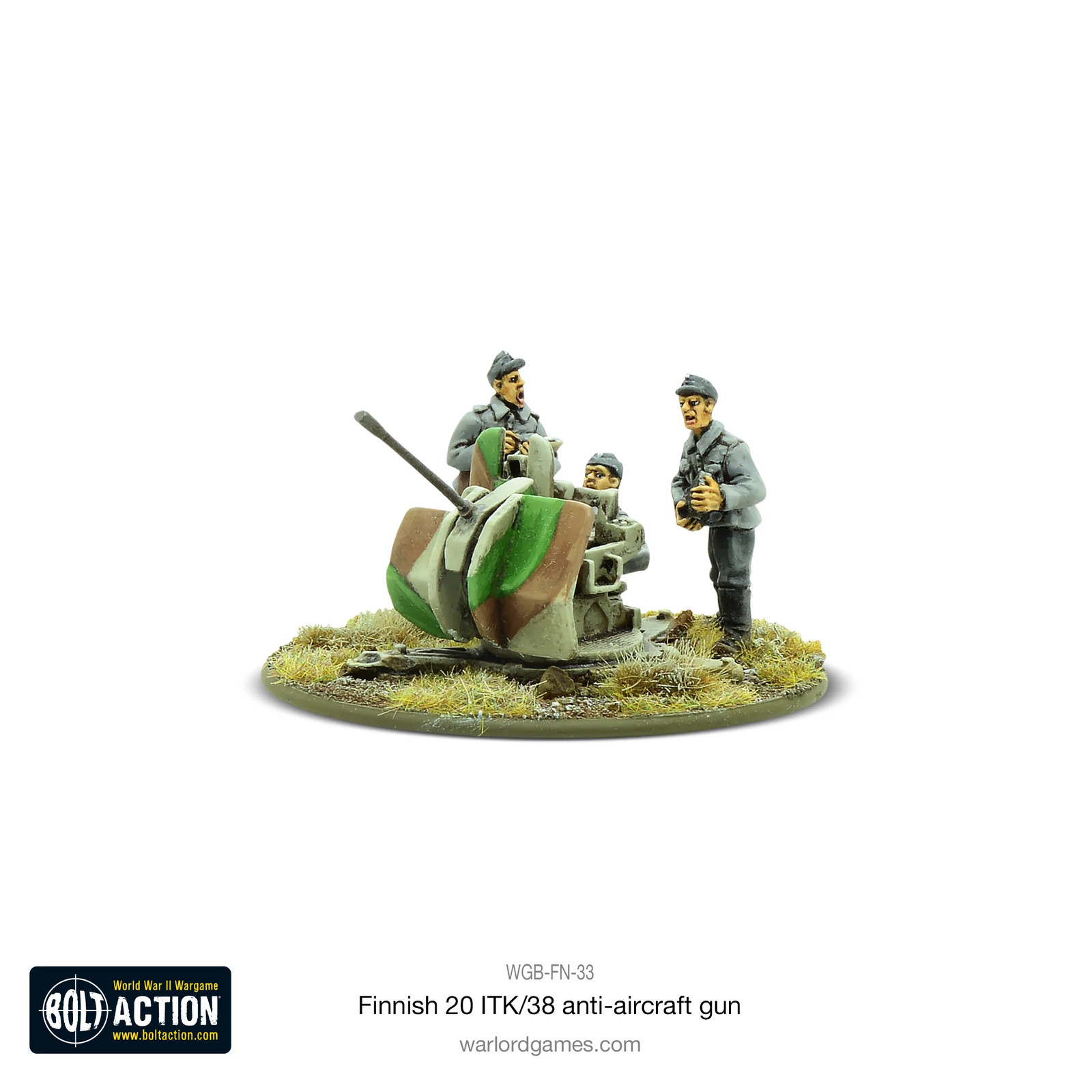 Bolt Action - Finnish 20 ITK/38 anti-aircraft gun - Warlord Games