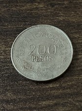 Colombia 2013 200 Pesos Copper-Nickel-Zinc Actual Coin TK5830*