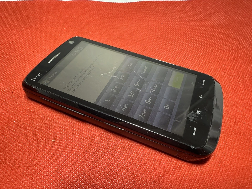 HTC Touch HD Black Orange Network Android Smartphone - Image 2 of 4