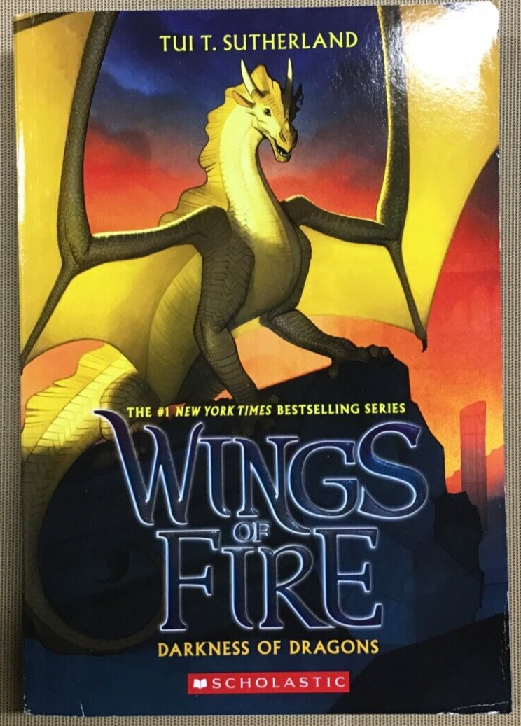 Darkness of Dragons Wings of Fire Book 10 by Tui T Sutherland 2018 Paperback