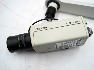 Set 4-Toshiba CCD Color Camera IK-6400A+Pelco Mount+Honeywell