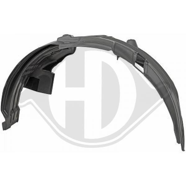 Diederichs 1457008 Verkleidung, Radhaus FüR Ford-image