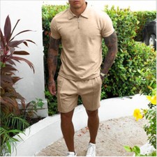 Men's Set Sweatshirt Pants Suit Sportswear Fashion Sport Suit 2PCS Tracksuits