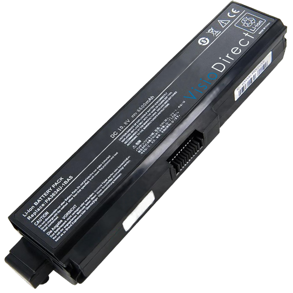Batterie Toshiba Satellite L630 BT2G01 de 6600mAh pour PC portable