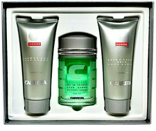 CARRERA POUR HOMME 3 PCS GIFT SET FOR MEN EDT, AFTER SHAVE BALM, SHOWER GEL NEW
