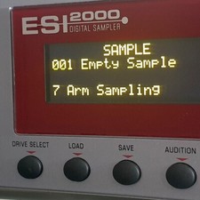 EMU ESI 32 ESI 2000 ESI 4000 OLED Display - Giallo