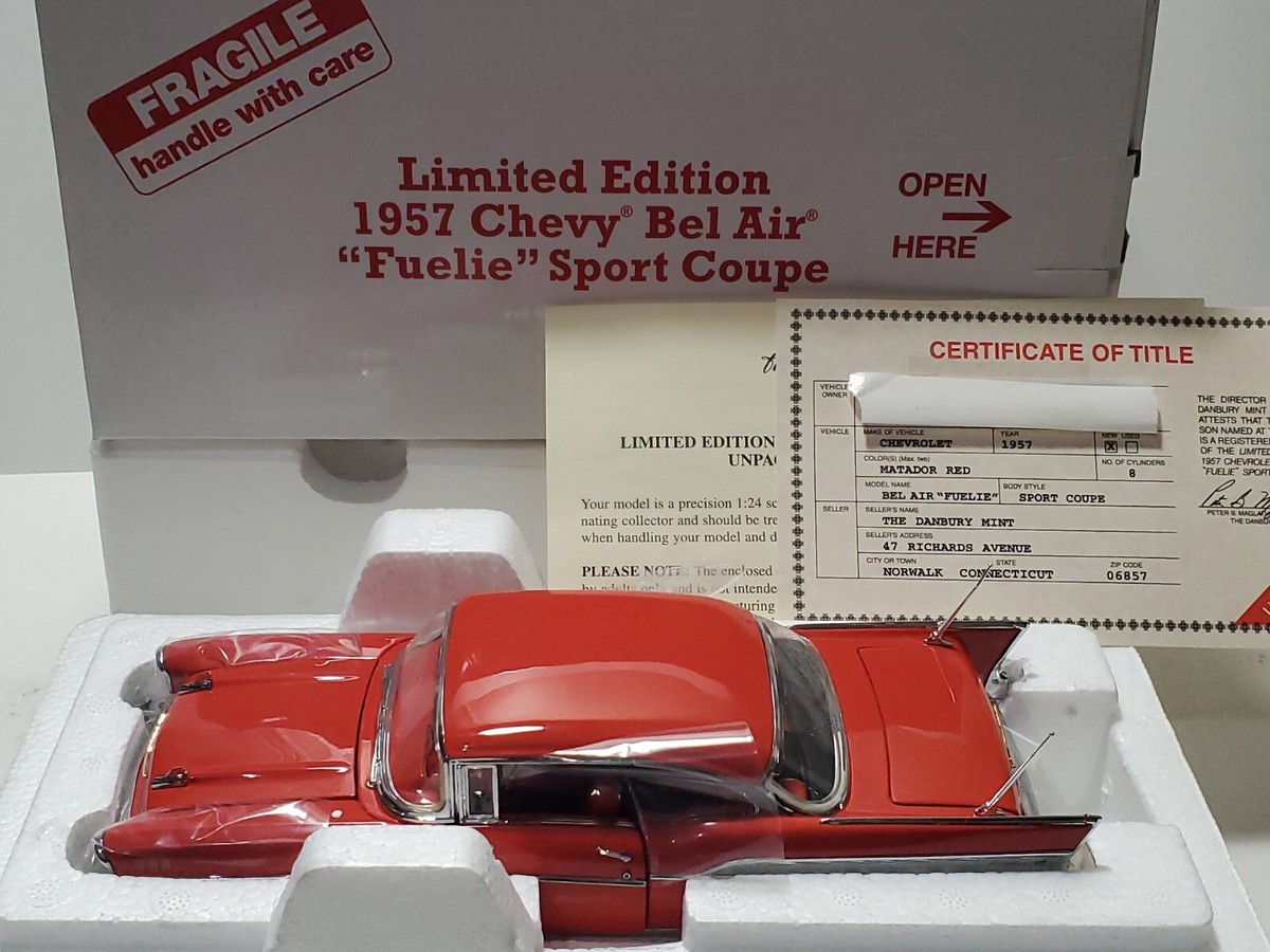 1957 Chevrolet Danbury Mint Diecast Cars Ertl 1957 Chevy Bel Air