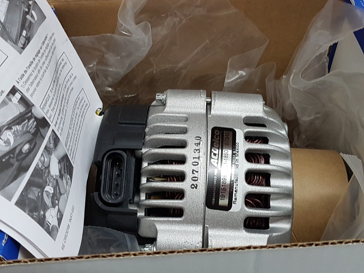 321-1850 ACDELCO GM ORIGINAL ALTERNATOR 19151898 | eBay