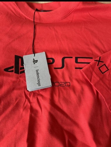 FW20 Balenciaga Playstation 5 Boxy Tee