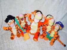  5 Disney TIGGER Plush/Stuffed Animal Winnie the Pooh - Halloween Original Etc