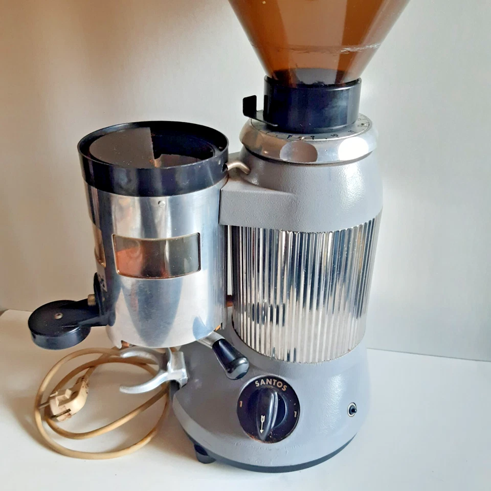Moulin Machine à Café Percolateur Pro  SANTOS Type 6 Année 1990 VTG Collection - Photo 1/4