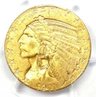 1911 Indian Gold Half Eagle $5 Coin - PCGS MS64+ Plus Grade - $5,500 Value