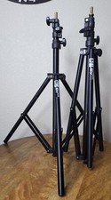 Smith-Victor Raven RS-6 6ft Light Stands Lot of 2 EUC