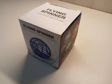 Flynova Pro Flying Toy Boomerang Ball Spinner - Blue - NEW!