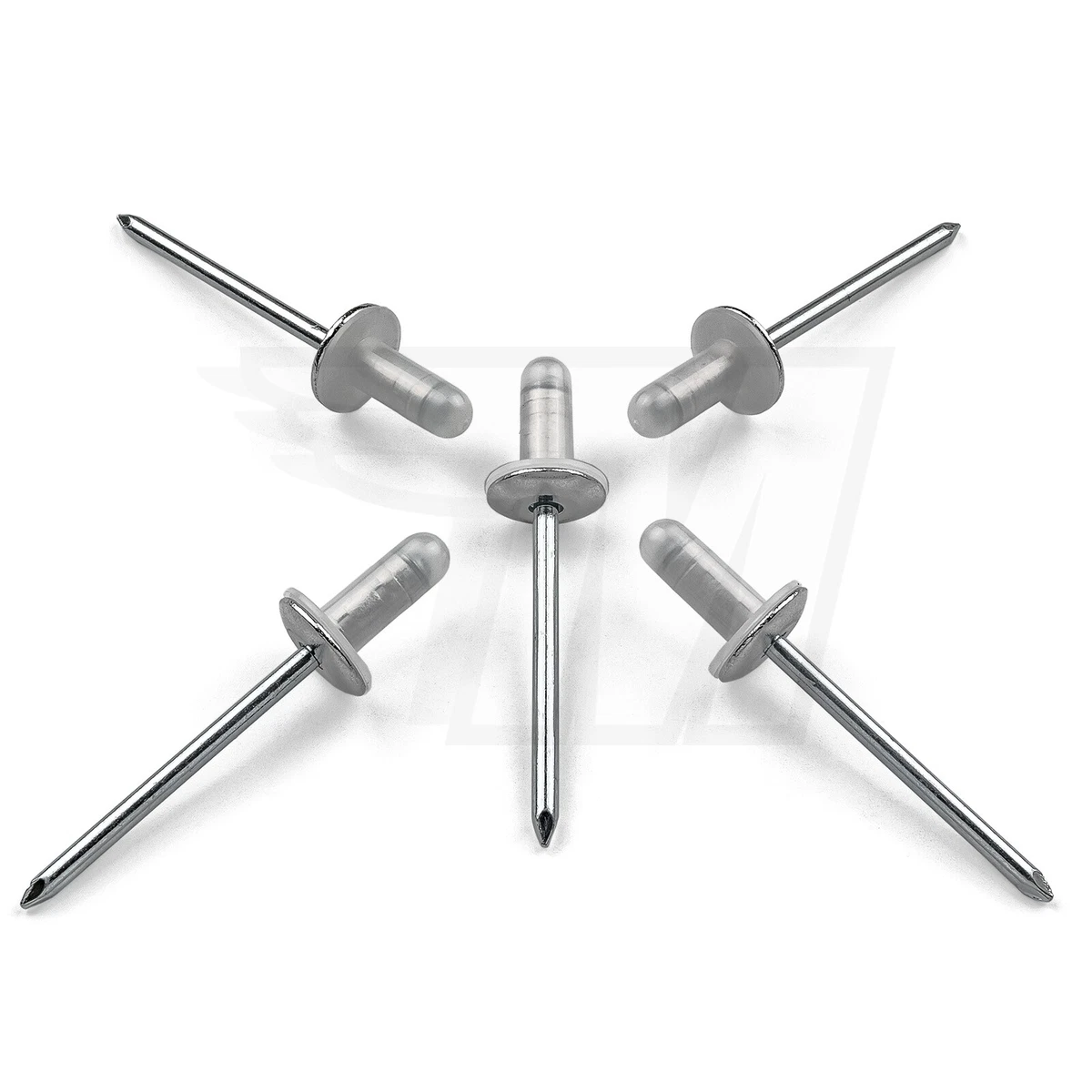 10x Aluminium Steel Plastic Stud 5,8 x 15,3 M for Lexus Toyota 