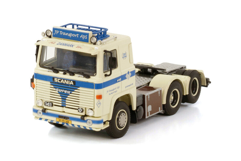 WSI FOR SCANIA 1 SERIES 6X2 JP TRANSPORT 1/50 DIECAST Truck