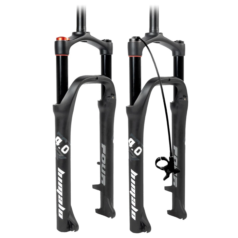MTB 26inch Bike Fork Fat Bicycle Fork Air Gas Line Locking Forks 4.0"Tire 135mm - Image 3 of 4