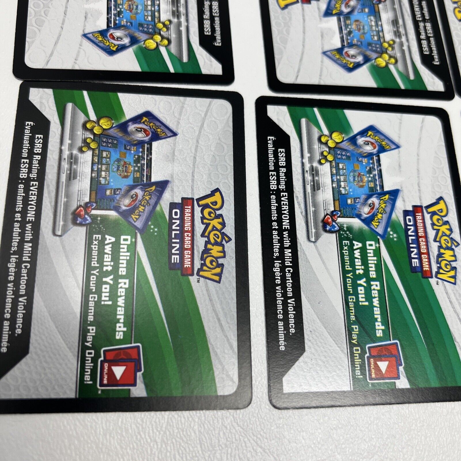 1000’s Of Pokémon Online Online TCG QR Codes*UNUSED*2 Cards For $1 Order  Bulk!