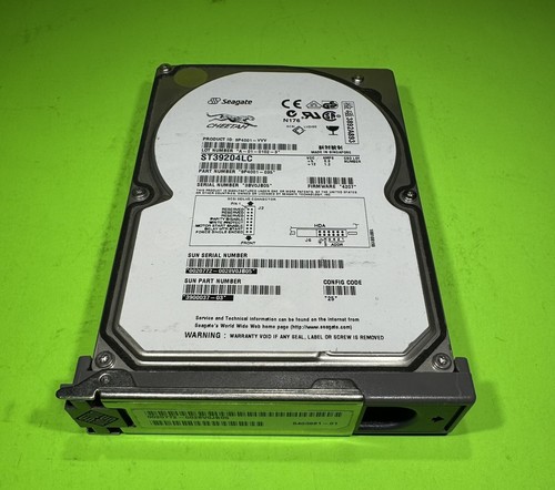 Sun 540-3881 9.1GB 3.5" 10000 RPM 80p Ultra-1 SCSI HDD w/SPUD Bracket, TESTED! - Afbeelding 2 van 17