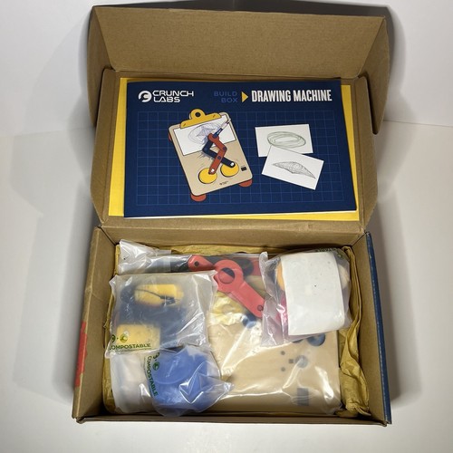 Crunch Labs by Mark Rober, DRAWING MACHINE Build Box, New w Open Box Missing Pen - Picture 7 of 7