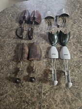 Travel Tree Assorted Shoe Trees Wood Plastic Metal Various Styles Lot