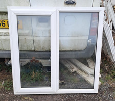 WHITE PVCU DOUBLE GLAZED WINDOW