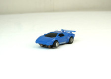 Tyco 440-X2 Lamborghini Blue Slot HO Car