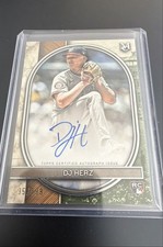 2025 Topps Museum Collection - Archival Autographs DJ Herz #AA-DH Gold /99 (AU,