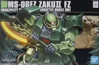 Bandai HGUC(087) 1/144 HG MS-06FZ Zaku II FZ Mobile Suit Gundam Gunpla Model Kit