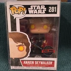 Funko Pop! Star Wars - Anakin Skywalker 281 Dark Side Special Edition SHIPS FREE