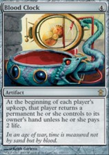 Blood Clock - Saviors of Kamigawa #153/165 MTG Magic The Gathering