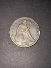 🔥1872 Seated Liberty Dollar,VF w/Some Toning,Nice Features Visible,BUY IT NOW🔥