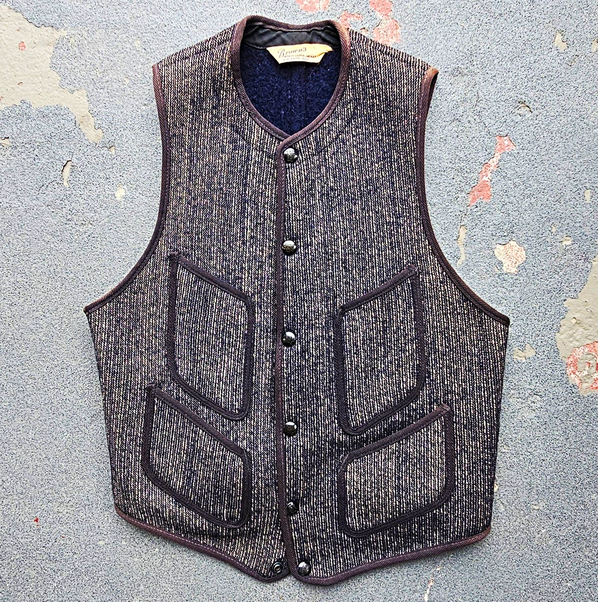 Original Regular 1940s Vintage Vests for Men for sale | eBay
