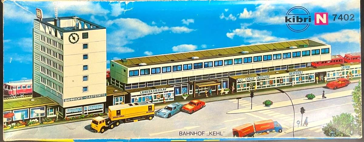 Kibri N Plastic Model Railroad Buildings, Tunnels & Bridges for